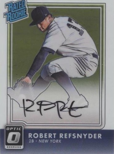 2016 Panini Donruss Optic - Rob Refsnyder #RR-RR