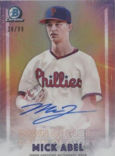 2021 Bowman Chrome - Mick Abel #DOGA-MA