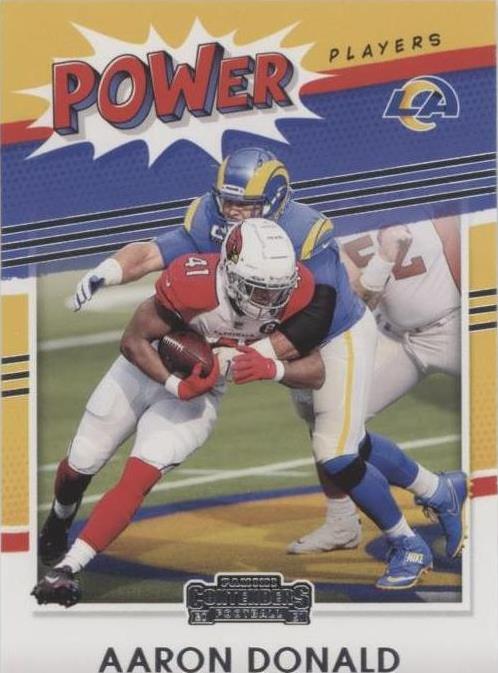 2021 Panini Contenders Aaron Donald #PP-ADO