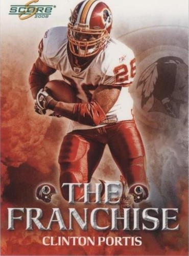 2008 Score Clinton Portis #F-13