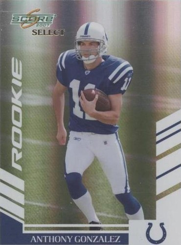 2007 Score Select Anthony Gonzalez #353