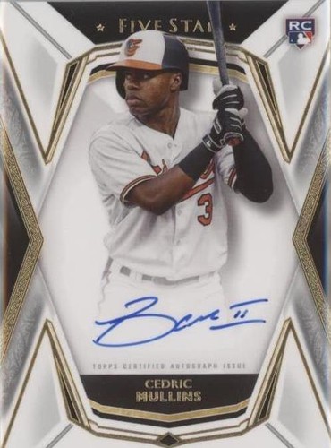 2019 Topps Five Star - Cedric Mullins #FSA-CM