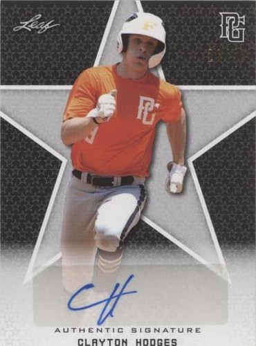 2020 Leaf Perfect Game National Showcase - Clayton Hodges #BA-CH3