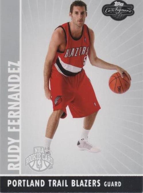 2008-09 Topps Co-Signers - Rudy Fernandez #137