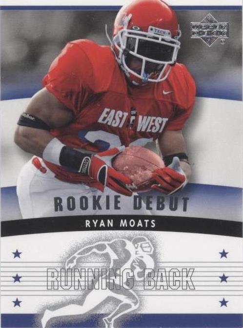 2005 Upper Deck Rookie Debut Ryan Moats #130