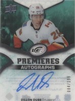 2018-19 Upper Deck Ice - Dillon Dube #IPA-DD