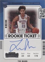 2021-22 Panini Contenders - Tre Mann #118