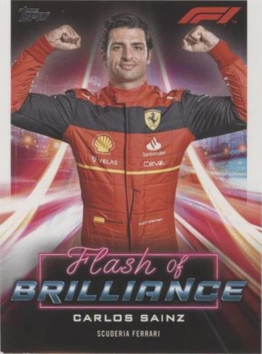 2022 Topps Formula 1 - Carlos Sainz #FOB-CS
