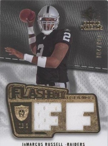 2008 SP Rookie Threads JaMarcus Russell #FF-JR