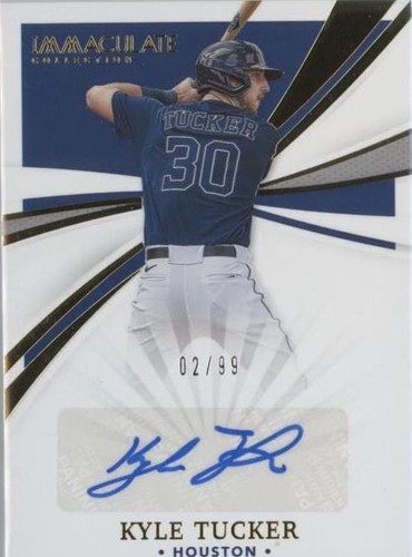2021 Panini Immaculate Collection - Kyle Tucker #IS-KY