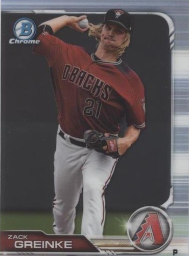 2019 Bowman Chrome - Zack Greinke #57