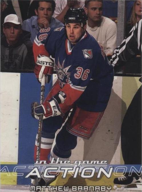 2003-04 In the Game Action - Matthew Barnaby #388