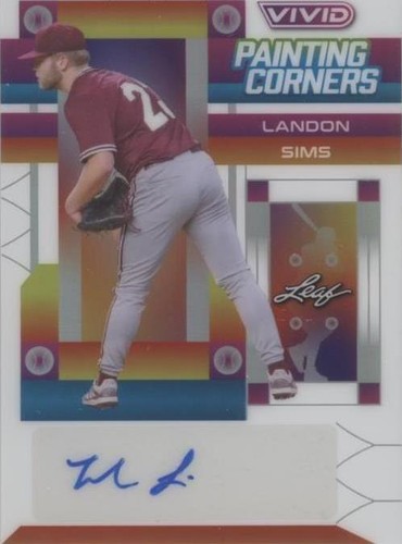 2022 Leaf Vivid - Landon Sims #PC-LS1