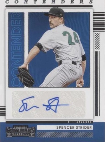 2021 Panini Contenders - Spencer Strider #CA-SS