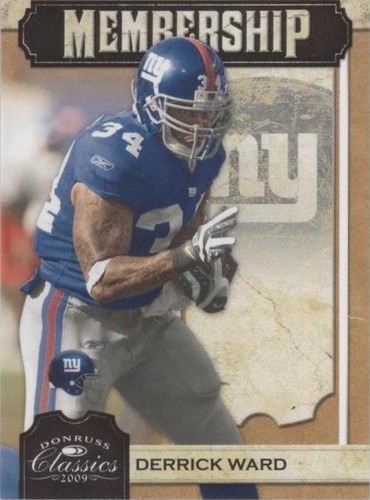 2009 Donruss Classics Derrick Ward #5