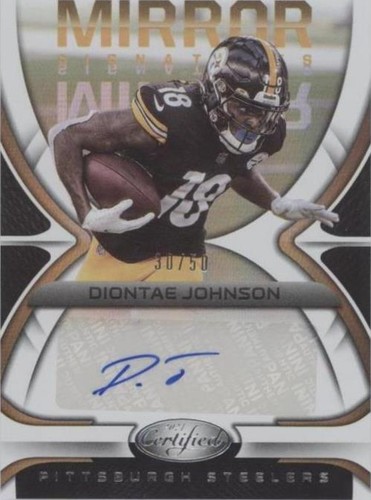 2021 Panini Certified Diontae Johnson #MS-DIJ