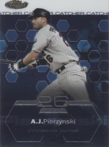 2003 Topps Finest - A.J. Pierzynski #7