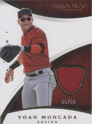 2015 Panini Immaculate Collection - Yoan Moncada #69