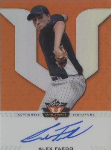 2017 Leaf Valiant Draft - Alex Faedo #BA-AF1