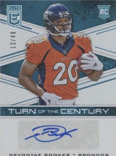 2016 Donruss Elite Devontae Booker #TCA-DB