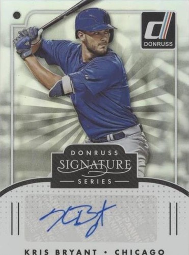 2016 Panini Donruss - Kris Bryant #SGS-KB