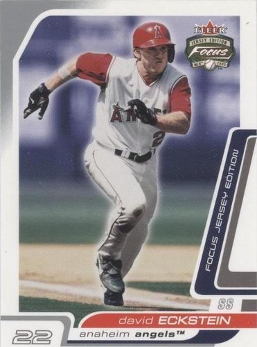 2003 Fleer Focus Jersey Edition - David Eckstein #36