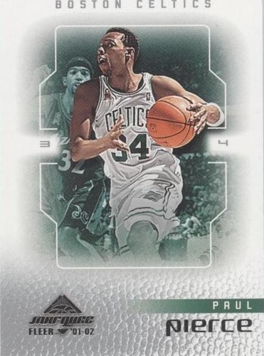 2001-02 Fleer Marquee - Paul Pierce #74