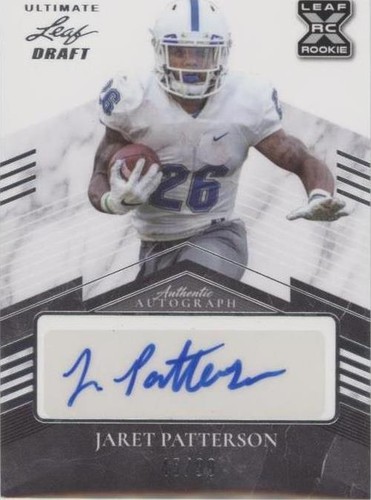 2021 Leaf Ultimate Draft Jaret Patterson #BA-JP1