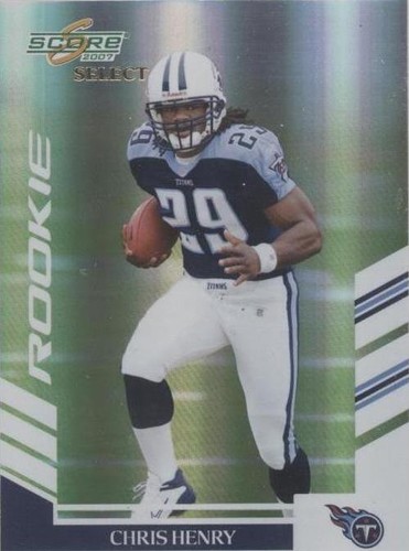 2007 Score Select Chris Henry #403