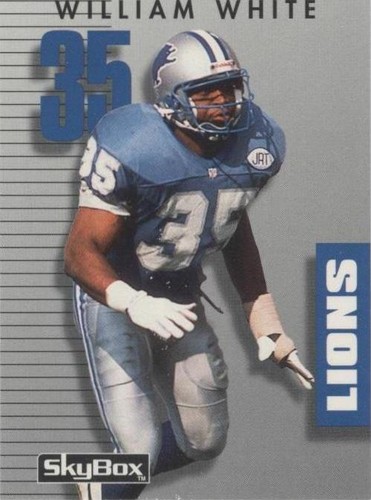1992 Skybox Primetime William White #049