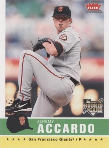 2006 Fleer Tradition - Jeremy Accardo #76
