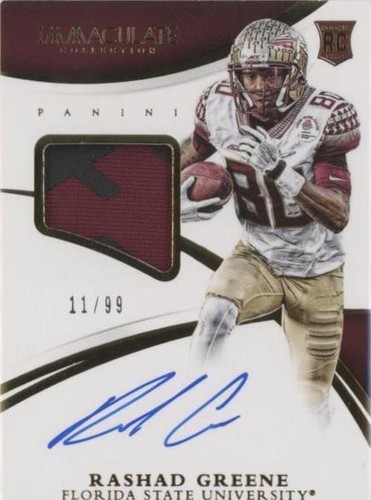2015 Panini Immaculate Collection Collegiate Rashad Greene #337