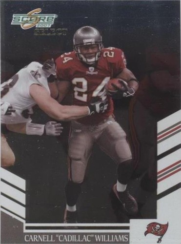 2007 Score Select Cadillac Williams #97