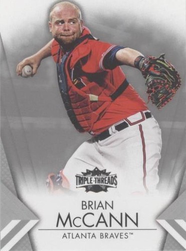 2012 Topps Triple Threads - Brian McCann #70