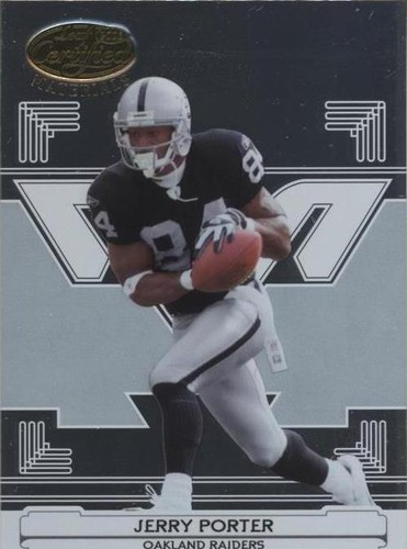 2006 Leaf Certified Materials Jerry Porter #104