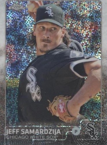 2015 Topps Chrome Update - Jeff Samardzija #US161