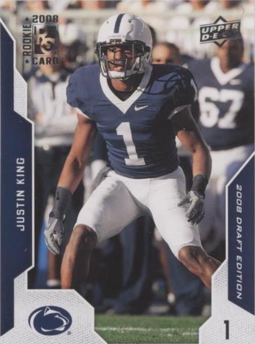 2008 Upper Deck Draft Edition Justin King #81