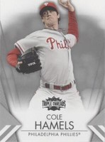 2012 Topps Triple Threads - Cole Hamels #75