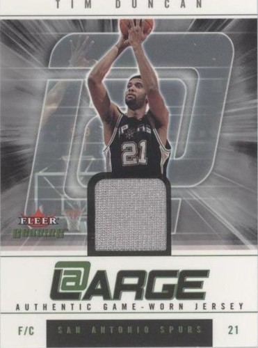 2004-05 Fleer Genuine - Tim Duncan #AL/TD