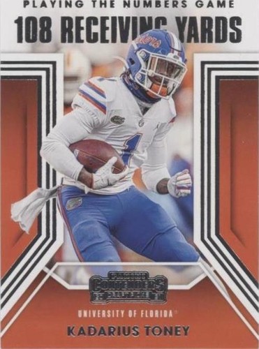 2021 Panini Contenders Draft Picks Kadarius Toney #26
