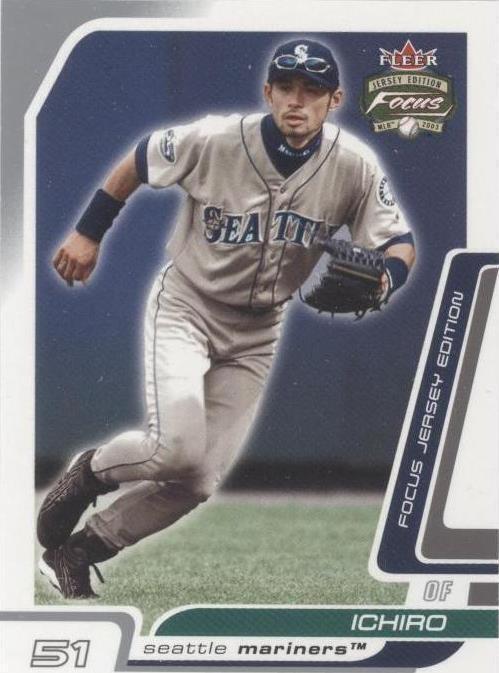 2003 Fleer Focus Jersey Edition - Ichiro Suzuki #13