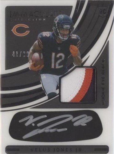 2022 Panini Immaculate Collection Velus Jones Jr. #REB-VJO