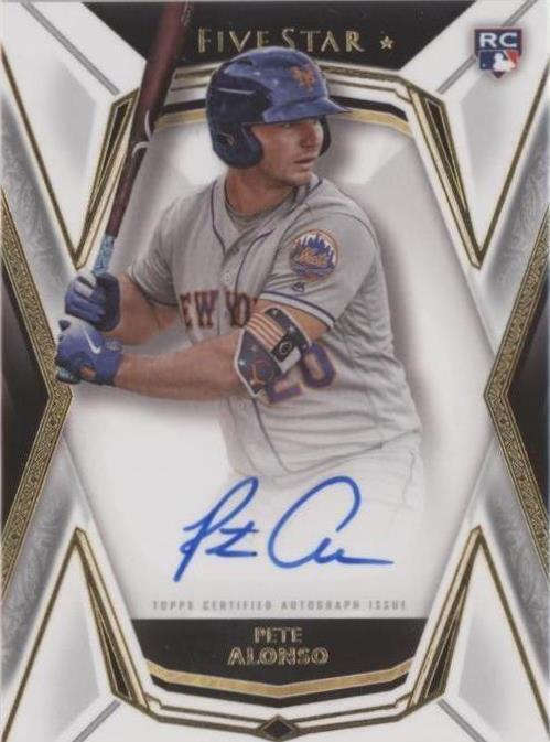 2019 Topps Five Star - Pete Alonso #FSA-PA