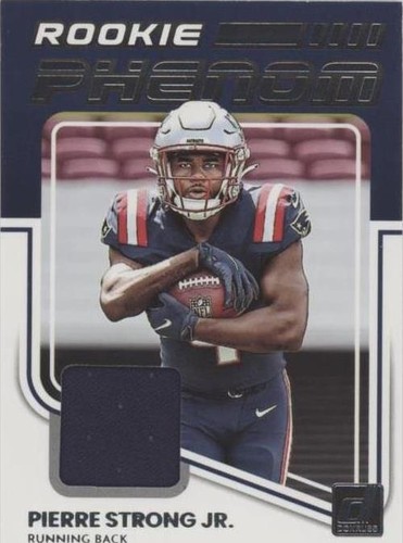 2022 Panini Donruss Pierre Strong Jr. #RPJ-40