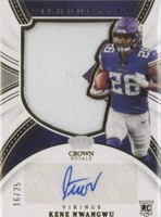 2021 Panini Chronicles Kene Nwangwu #CRS-KNW