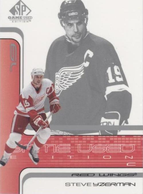 2001-02 SP Game Used Edition - Steve Yzerman #18