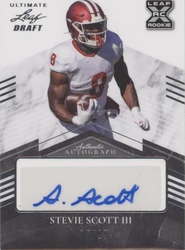 2021 Leaf Ultimate Draft Stevie Scott III #BA-SS3