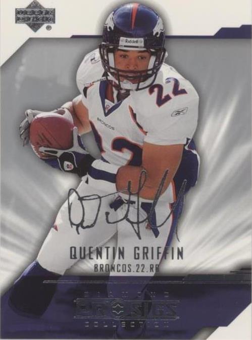 2004 Upper Deck Pro Sigs Quentin Griffin #28