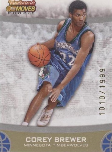 2007-08 Topps Trademark Moves - Corey Brewer #55