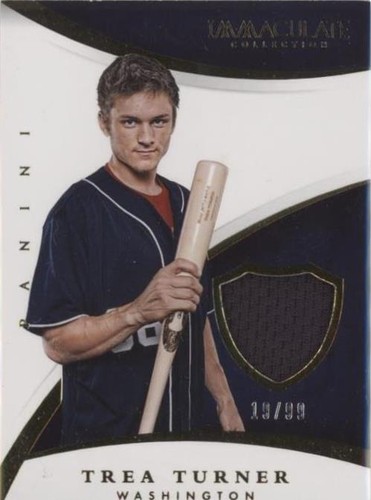 2015 Panini Immaculate Collection - Trea Turner #81